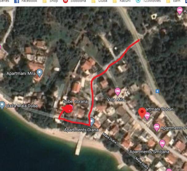 Sobe Gorana Ξενοδοχείο Živogošće Εξωτερικό φωτογραφία
